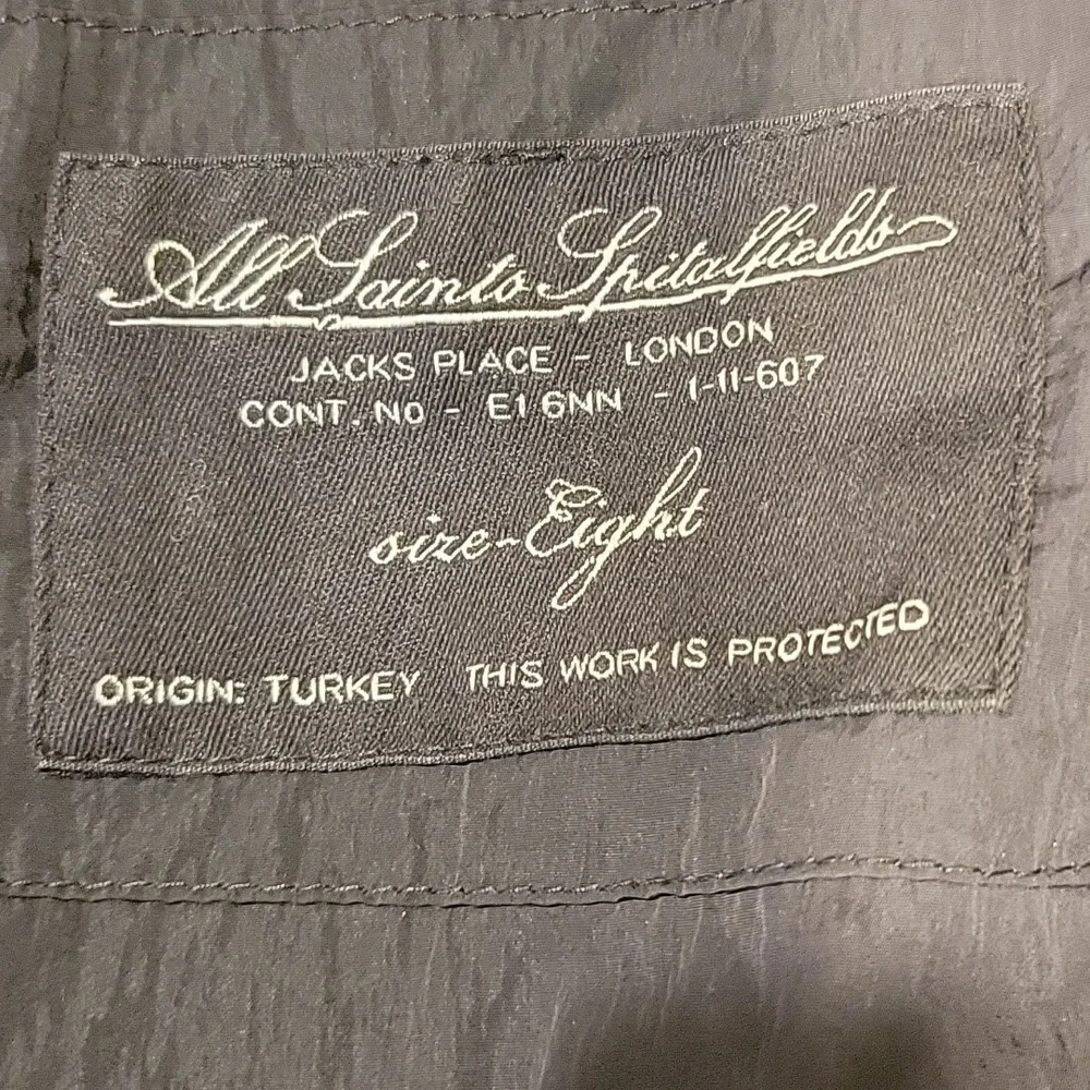 All Saints trench jacket - Picture 3 of 3